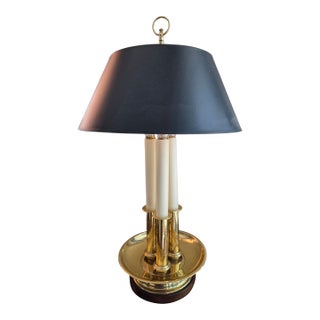 Vintage Frederick Cooper Bouillotte Candlestick Lamp For Sale