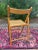 Italian Mid 20th Century Cane Italian Folding Chair For Sale - Image 3 of 7