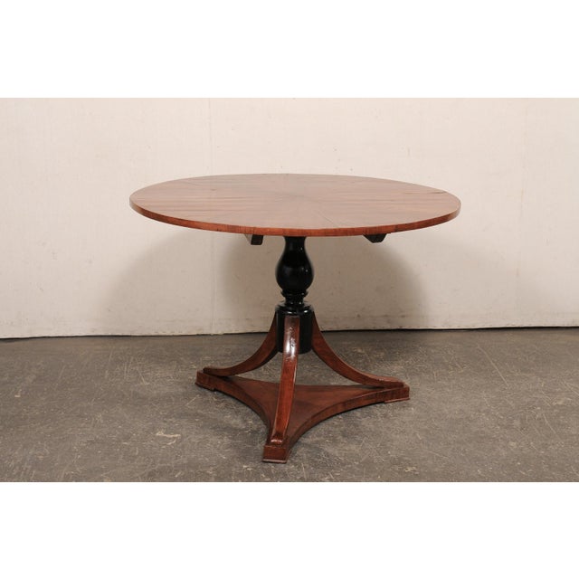 An Italian 46" Round Center Table, 19th C. For Sale - Image 12 of 12
