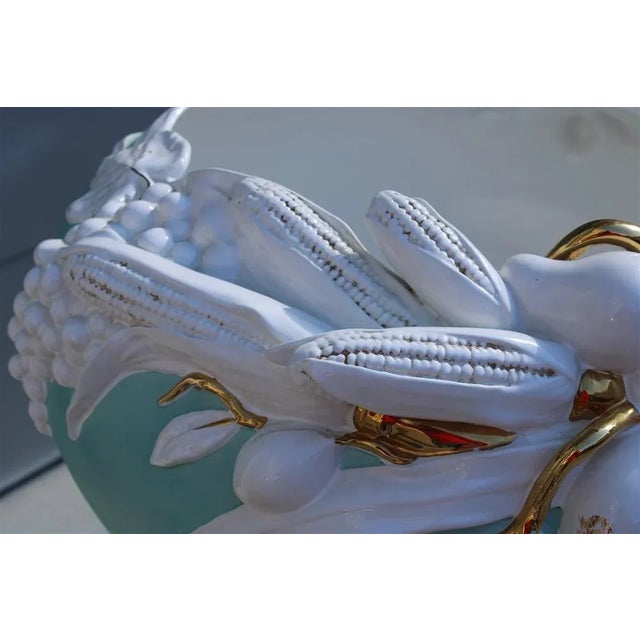 Column in Enameled Ceramic by Tommaso Barbi, Italy, 1970s For Sale - Image 9 of 10