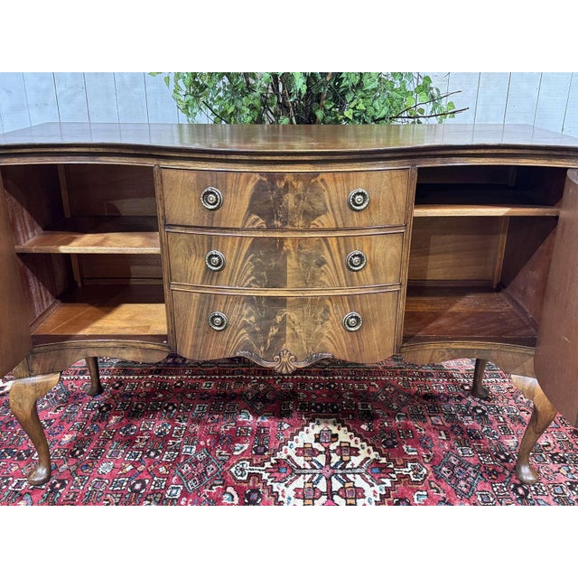 English Chippendale Mahogany Sideboard, 1930s For Sale - Image 16 of 17