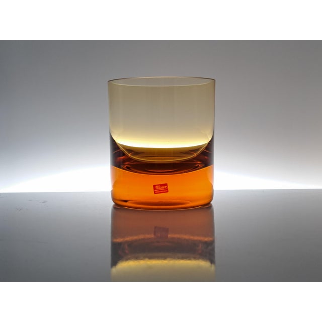 Moser Colored Crystal Whiskey Glasses, 1970s, Set of 6 For Sale - Image 11 of 17