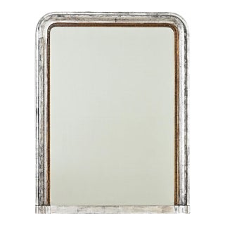 French 19th Century Silver Gilt Louis Philippe Mirror For Sale