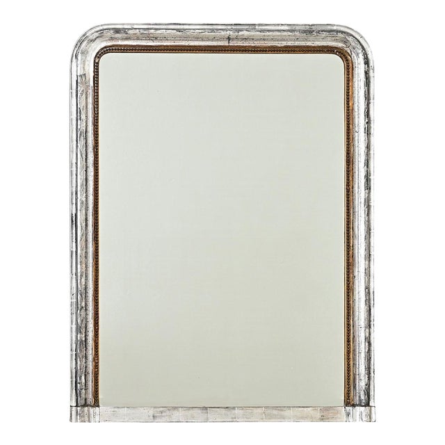 French 19th Century Silver Gilt Louis Philippe Mirror For Sale