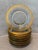 Rare 1930’s Vintage Set of 12 Tiffin-Franciscan Hand Blown Glass, Gold Etched Minton Band Salad, Dessert Plates- A Set For Sale - Image 11 of 11