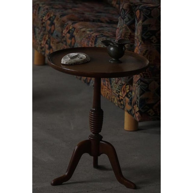 Wood Mid-Century Modern Danish Side Table by Anton Kildeberg, 1960s For Sale - Image 7 of 18