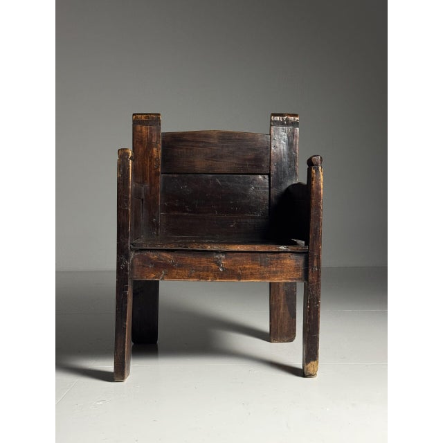 Spanish Chair, 18th Century For Sale - Image 3 of 16
