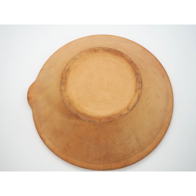 Beige Vintage Swedish Ceramic Bowl, 1970s For Sale - Image 8 of 9