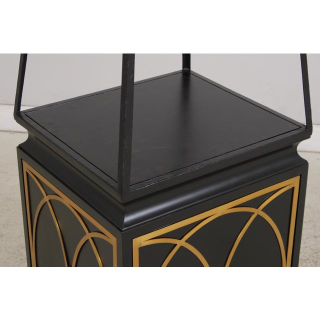 Black Maitland Smith 8109-53 Modern Eterage For Sale - Image 8 of 15