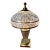 Crystal Hollywood Regency Boudoir Lamp For Sale
