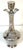 Early 20th Century Large Art Nouveau Silver Overlay Grapevine Decanter , Alvin Silver Co. For Sale - Image 9 of 14