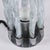 Floor Lamp Model E7T Excalibur in Transparent Glass and Stalactite Bedside Lamp by Ettore Fantasia for Sothis Murano,...