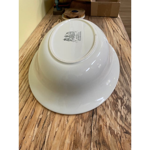 Ceramic Josiah Wedgewood Large Heavy Oval English Ironstone Serving Bowl For Sale - Image 7 of 7