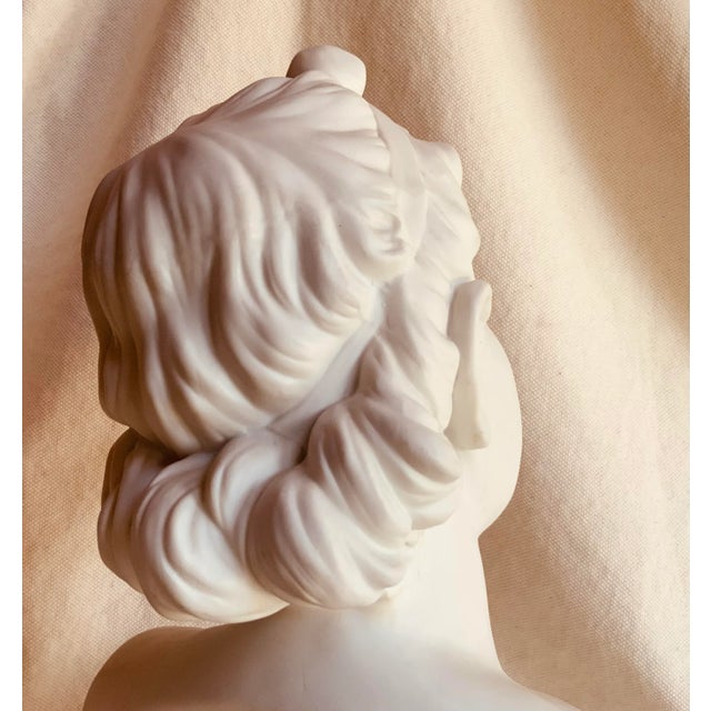Ceramic Exquisite Mid-19th Century French Porcelain Bust - Marie-Thérèse De France For Sale - Image 7 of 12
