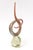 Modern Vintage Murano Swirled Signed Love Knot Glass Sculpture, 1980's For Sale - Image 3 of 9