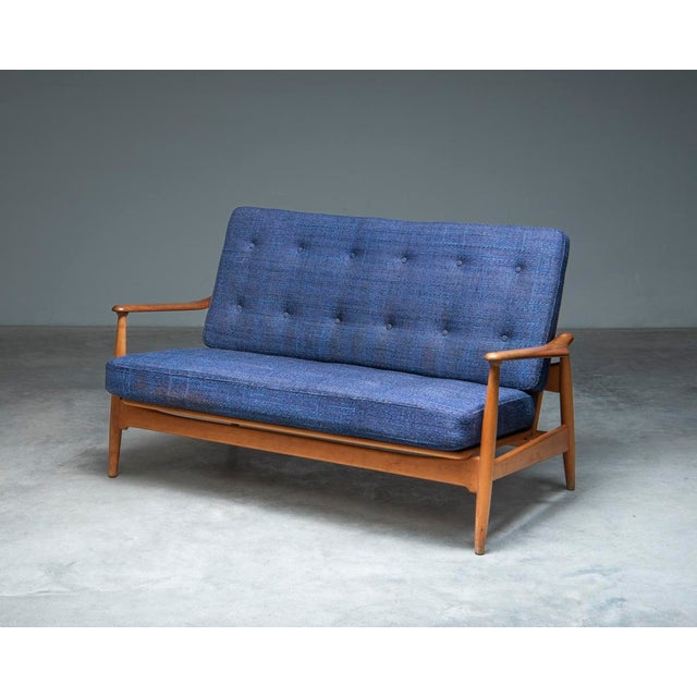 Model FD161 Two-Seater Sofa by Arne Vodder, 1950s For Sale - Image 12 of 16