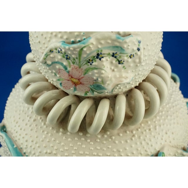 Large Vintage Ceramic Vase with Bas-Reliefs by Serafino Volpi for Sambuco Deruta, 1960s For Sale - Image 17 of 18