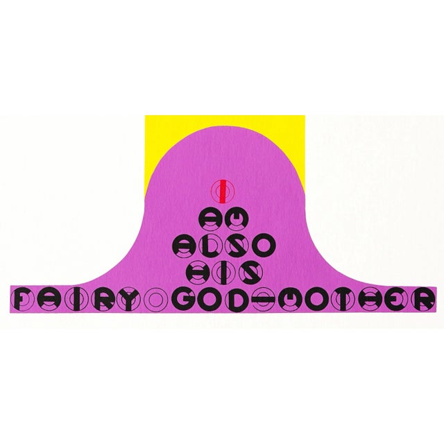 Pop Art 1969 Serigraph by Gerald Laing "D M T 42" Print 8 For Sale - Image 3 of 6