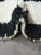 Moroccan White and Black Runner Rug - 6.3 X 1.7 Ft For Sale In Cleveland - Image 6 of 6