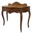 Antique French Oak Louis XV Style Entry Console or Hall Table With Drawer c.1930 For Sale