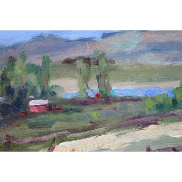 Modern Impressionist Plein Air California, Original Oil Painting For Sale - Image 9 of 10