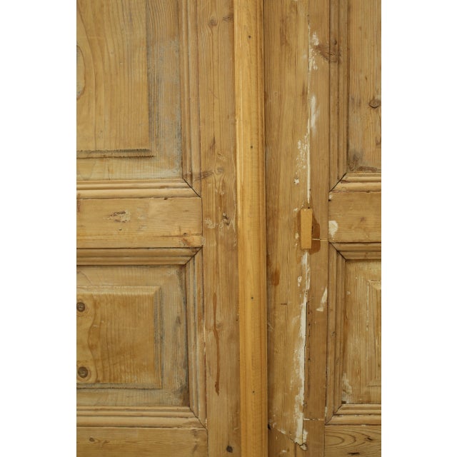 Late 19th Century Late 19th Century Double French Doors - a Pair For Sale - Image 5 of 5