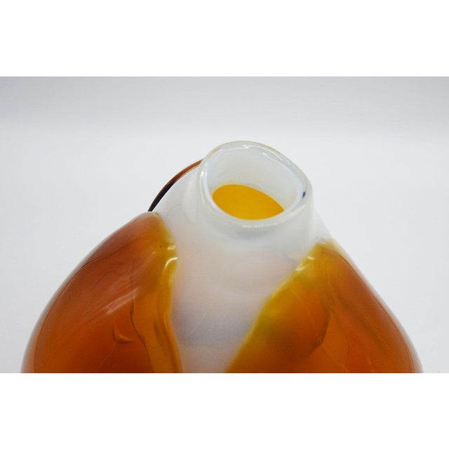 Vintage Sculpture Vase by Claire Falkenstein for Salviati Murano, 1970 For Sale - Image 6 of 11