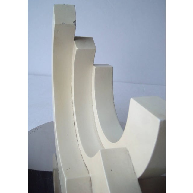 Metal Anthony John Padovano Metal/Paint Sculpture, Signed, Dated, Numbered For Sale - Image 7 of 8