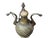 Diamond Planished Brass Pitcher For Sale - Image 12 of 15