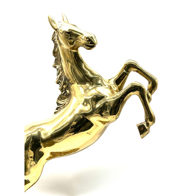 Mid-Century Modern Rearing Horse by Motta, 1970s For Sale - Image 10 of 18