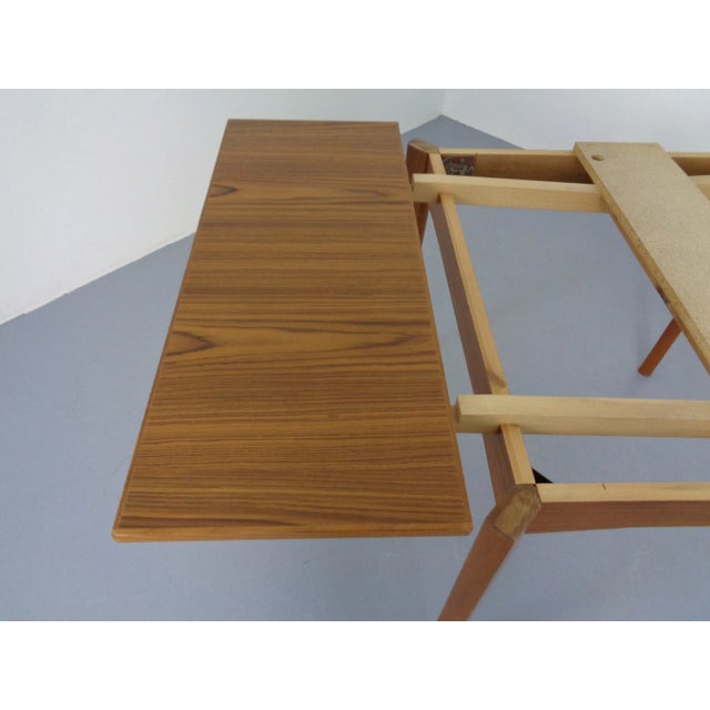 Extendable Teak Dining Table, 1960s For Sale - Image 10 of 18