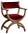 Mid-Century Armchair in Oak & Velvet Model Kurul attributed to Henning Kjærnulf, 1960s For Sale