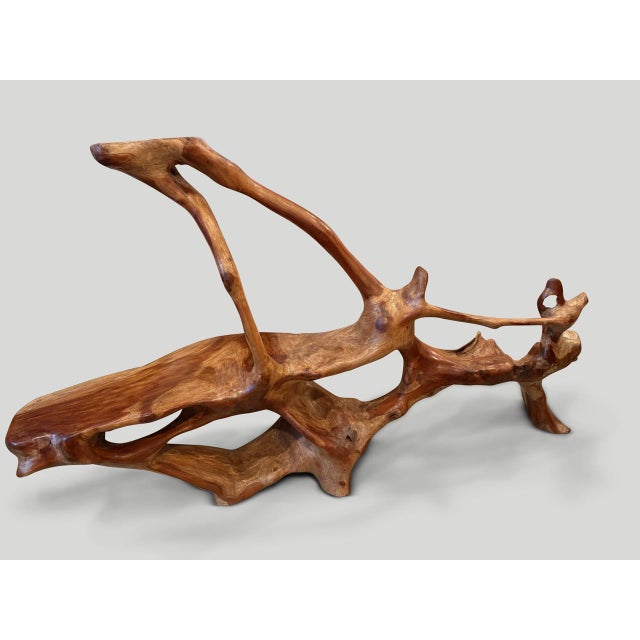 Contemporary Andrianna Shamaris Impressive Sculptural Bench or Art Piece For Sale - Image 3 of 6