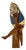 Antique Palmer Cox Brownie Acrobat Toy: Early 1900s Squeeze Toy For Sale