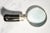 Rare Vintage Ralph Lauren Home Sterling Silver Wood Magnifying Glass Luxury Desk Accessory Home Office Decor For Sale - Image 10 of 13