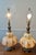 Mid 20th Century Carl Falkestein Bubble Regency Beaded Lamps - a Pair For Sale - Image 6 of 12