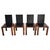 Mid-Century Dining Chairs in Rosewood in style of Afra and Tobia Scarpa, 1970s, Set of 4 For Sale - Image 18 of 18