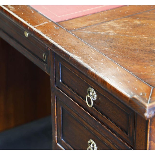 Assi d'A Asolo Creator Cherry Desk: Assolo Cherry Wood, leather. Handmade. Prepared to set up a computer inside and put...