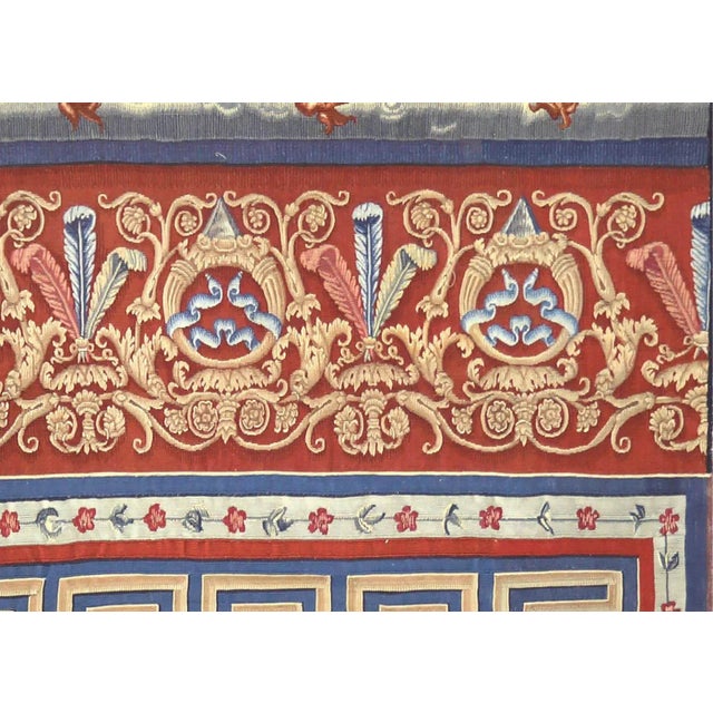 1940s French Aubusson Tapestry. Aubusson, also known as the "World Capital Of Tapestry" has been weaving tapestries since...