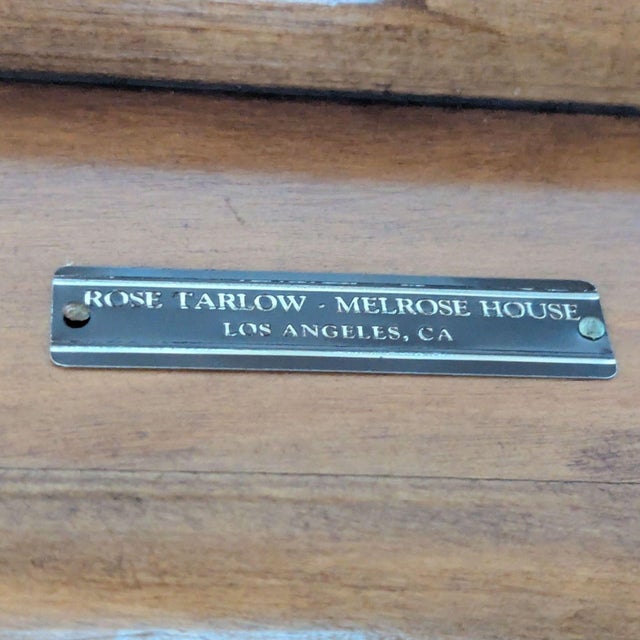 Rose Tarlow Oval Regency Dining Table For Sale In San Francisco - Image 6 of 8