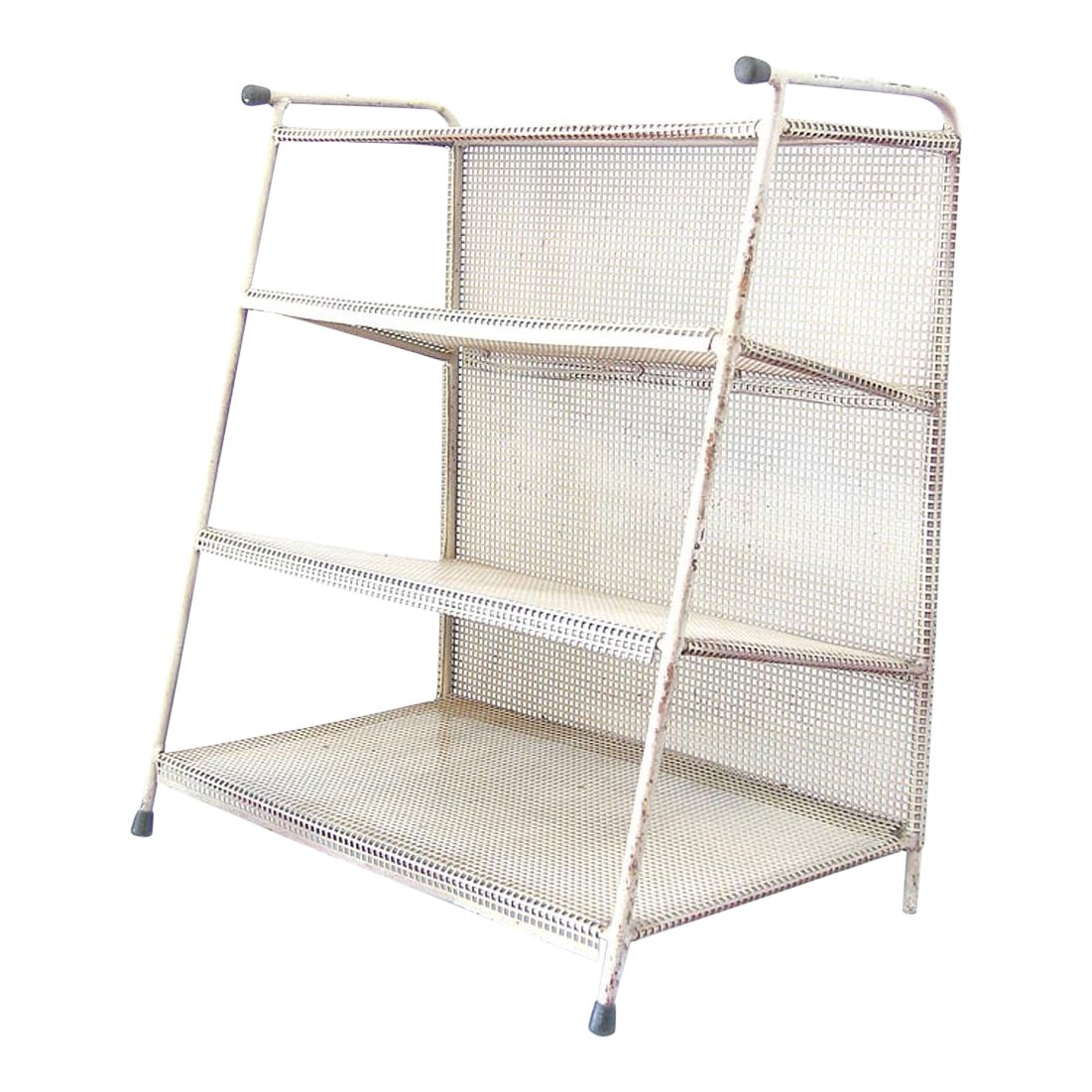1950s Mid Century Modern Large Mategot Style Vintage Magazine Rack Chairish