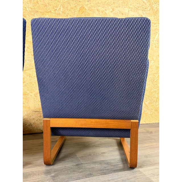 Mid-Century Easy Chairs by Magnus Oelsen A/S, Durup, Denmark, 1960s, Set of 2 For Sale - Image 13 of 18