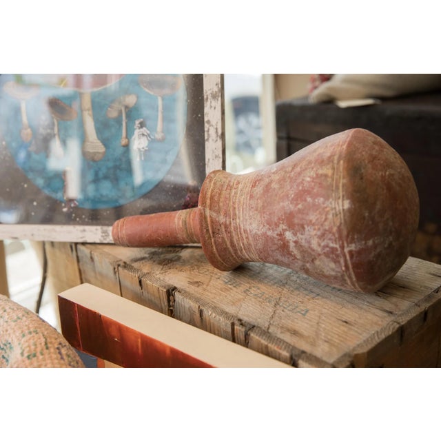 15th Century & Earlier Antique North African Red Slip Ware Vase For Sale - Image 5 of 10