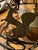 Early 20th Century European French/English Country Style Iron Chandelier With Brass Animals For Sale - Image 4 of 12
