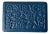 Vintage Indian Hand-Carved Blue Box For Sale