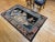 Antique Ningxia Pictorial Rug, Wool Pile, Scenic Landscape, Western China, 1890s For Sale - Image 11 of 12