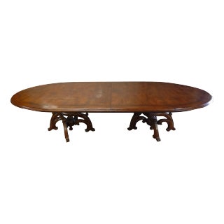 Panache for Michael Taylor Designs Barcelona Spanish Colonial Dining Table For Sale