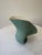 1950s Signed 1954 Abstract Biomorphic Studio Ceramic Vase | Mid-Century Modern | Sculptural Art Pottery | Speckled Dark Green & Ivory Glaze | Dated & Signed For Sale - Image 5 of 8
