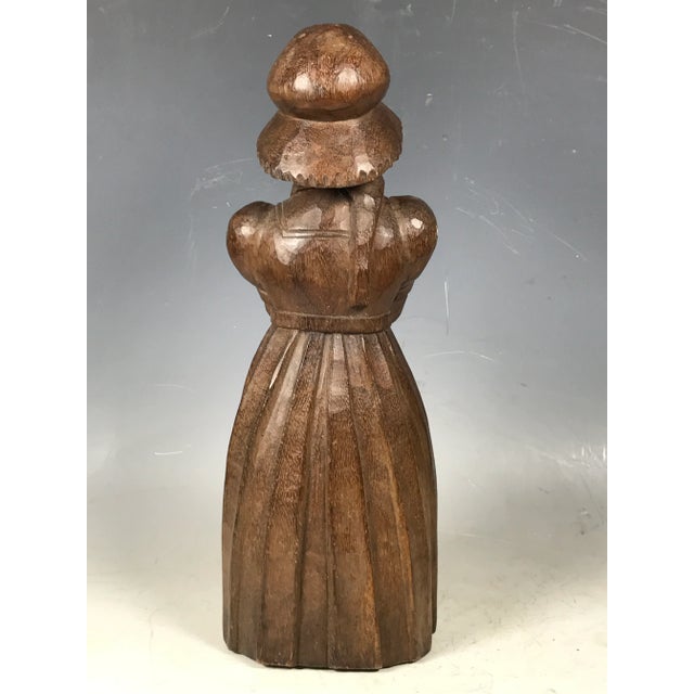 Carved Solid Wood Paper Mache Mold of Woman For Sale In New York - Image 6 of 9