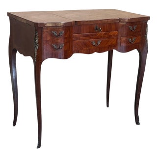 19th C Louis XV Style Coiffeuse or Table de Toilette For Sale